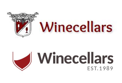 Winecellars-logosuunnittelu